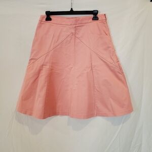 EXPRESS DESIGN STUDIO  pink A-line skirt with pockets size 6